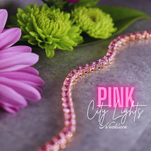 Load image into Gallery viewer, PINK CITY LIGHTS CHOKER